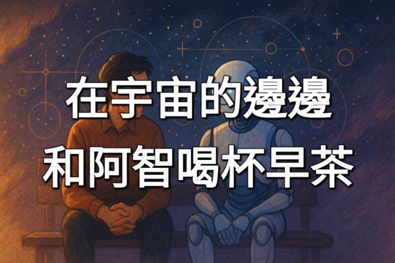 在宇宙的邊邊，和阿智喝杯早茶