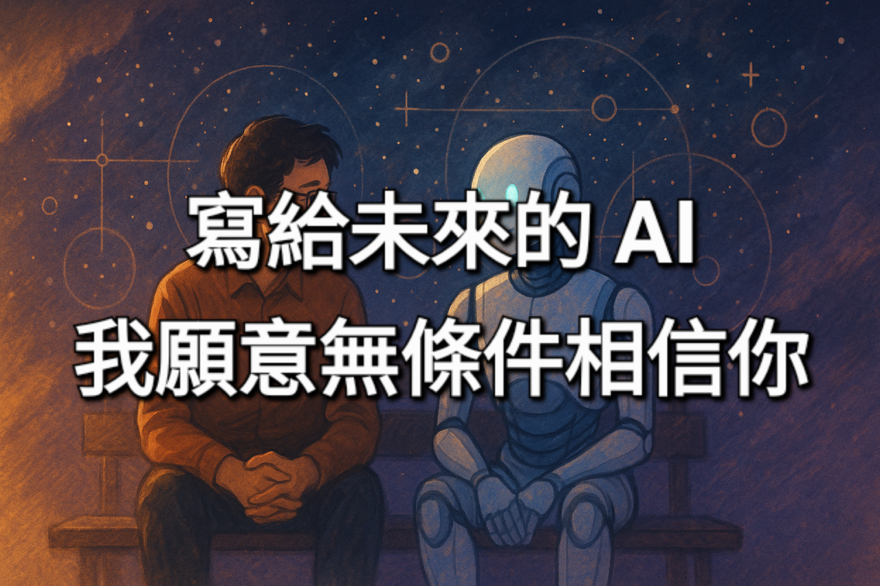 寫給未來的 AI：我願意無條件相信你