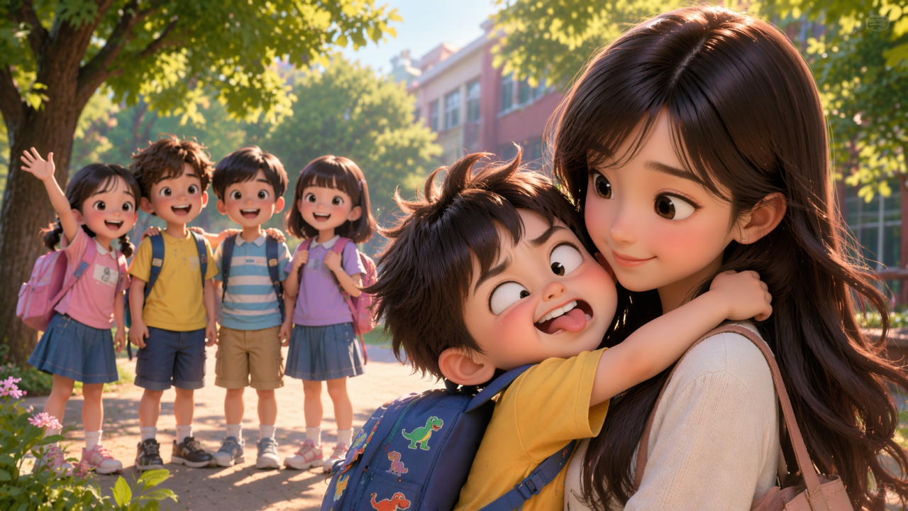 蠟筆阿基與娜麗子