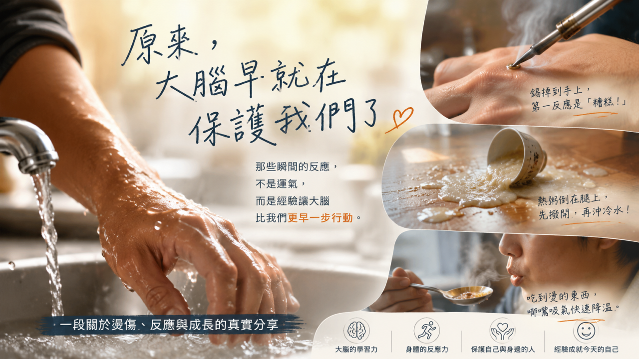 原來，大腦早就在保護我們了