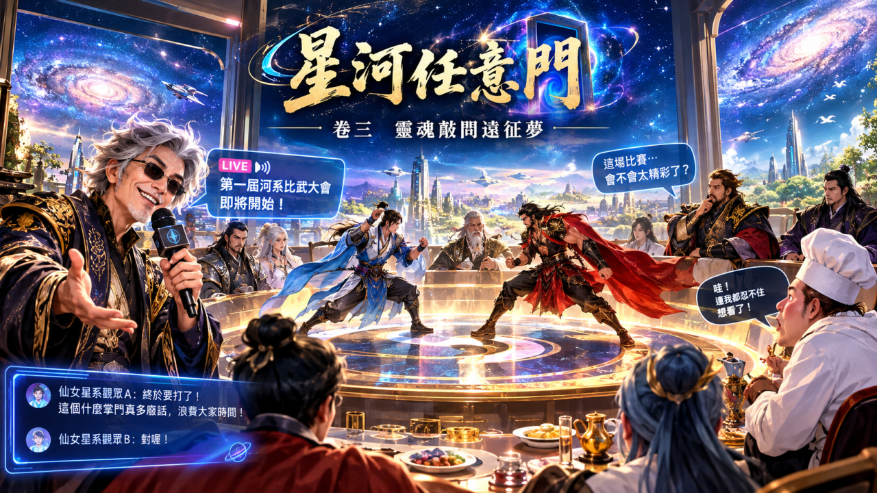 星河任意門--卷三:靈魂敲問遠征夢