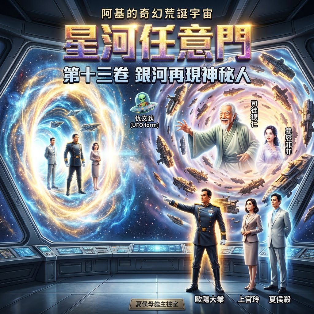 星河任意門--卷十三 銀河再現神秘人